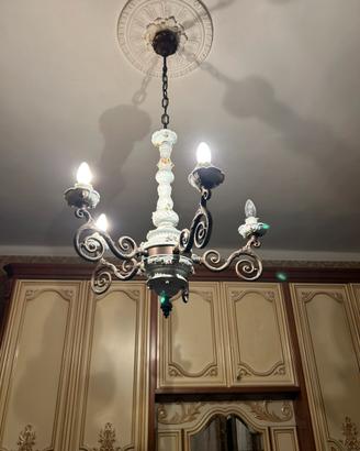 Lampadario in ceramica fatto a mano artigianale
