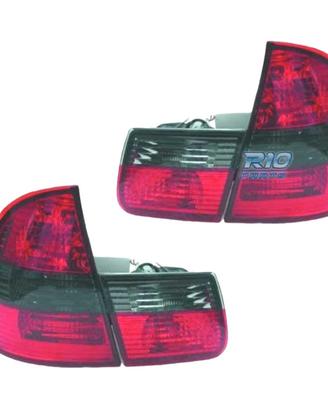 FANALI BMW E46 TOURING 98-05 ROSSO AFFUMICATO