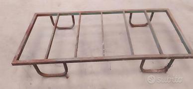 pedane ferro scatolato con carrello