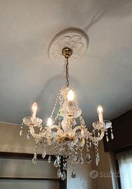 Lampadario a gocce