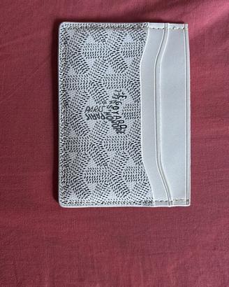 Portacarte goyard bianco
