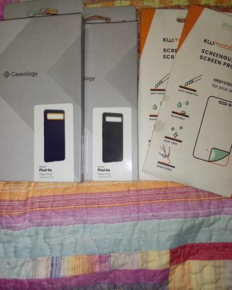 Lotto Cover Google Pixel 6a + pellicole Kwmobile