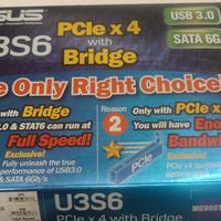 scheda PCIex USB 3.0 & SATA 6