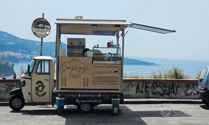 Ape Street food classic 400 Piaggio