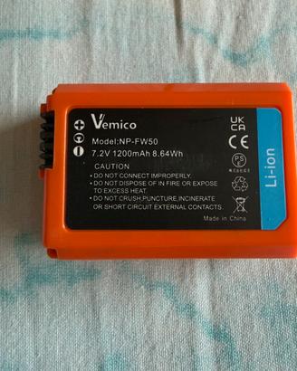 Batteria fujifilm NP-FW 50