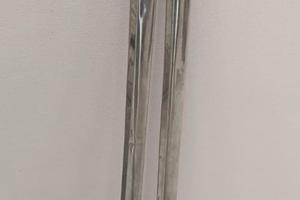 Coppia Modanature / Profili Cromati Laterali 128