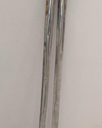 Coppia Modanature / Profili Cromati Laterali 128