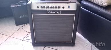 amplificatore CRATE, 2 canali, distorto e pulito