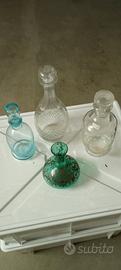 Vari Pezzi  Vecchi in Vetro.