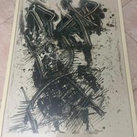 Umberto mastroianni litografia quadro