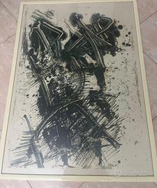 Umberto mastroianni litografia quadro