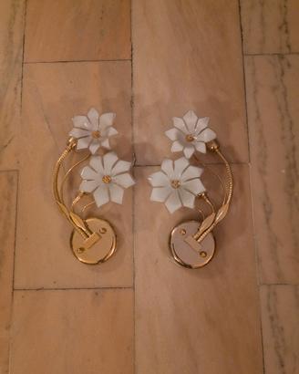 Applique molto particolare con vetri di Murano