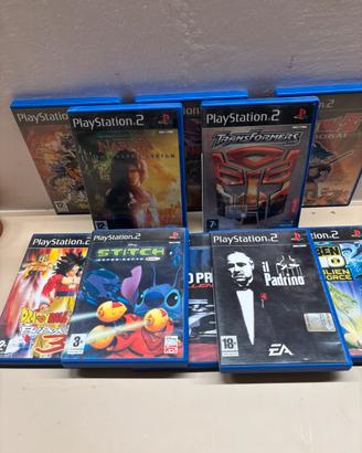 Lotto 13 Giochi PS2 - Dragon Ball, Digimon ecc…