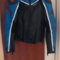 giubbotto in pelle mtech taglia 48