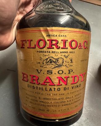 Brandy Florio V.S.O.P. Distillato di Vino