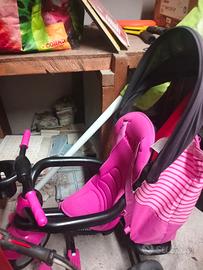 triciclo passeggino 3 in 1