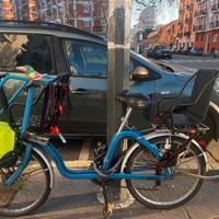 Family bike con 2 seggiolini