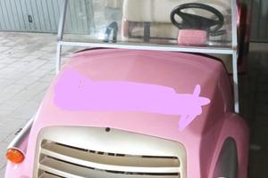 Golf Cart elettrico Pink 4posti da ricondizionare