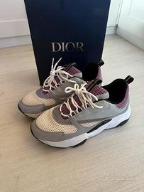 Scarpe Dior B22 Grigio Viola