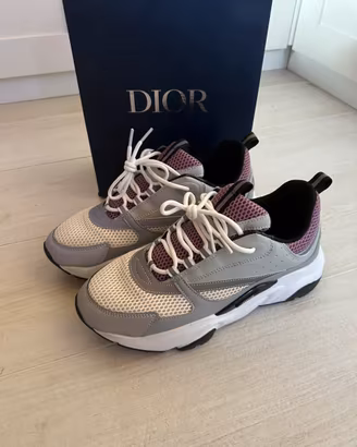 Scarpe Dior B22 Grigio Viola