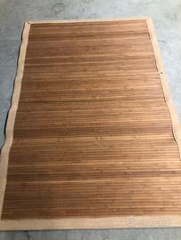 Tappeto/stuoia in bambù