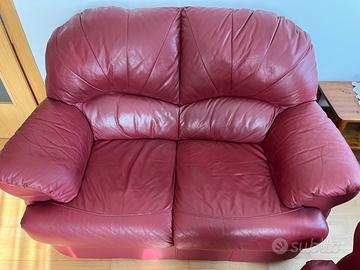 Divano letto Pelle 2 e 3 posti