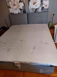 TOPPER  IN LATTICE ANALLERGICO 190 X 170 sp.4 cm.