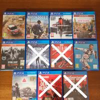 Giochi ps4 (prezzi in descrizione)