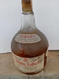 whisky Dewar' s bottiglia da 2 litri vintage anni 