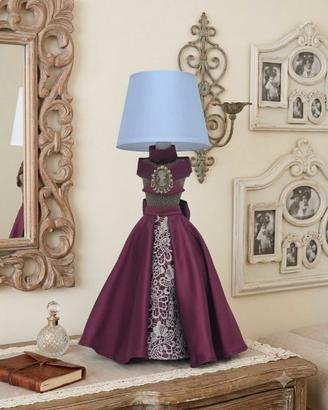 Lampada da Tavolo Elegante Rossa