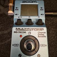 Pedaliera multieffetti zoom multistomp MS-70cdr
