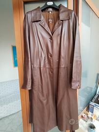 capotto vera pelle donna 