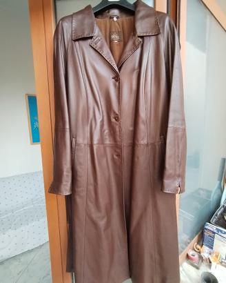 capotto vera pelle donna 