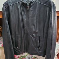 Giacca pelle modello biker taglia 50