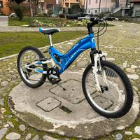 Bicicletta mountain bike full, tecnobike mx3