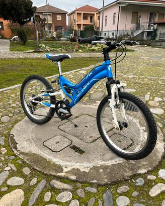Bicicletta mountain bike full, tecnobike mx3