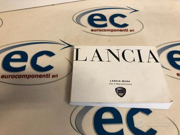 Libretto uso e manutenzione lancia musa