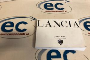 Libretto uso e manutenzione lancia musa