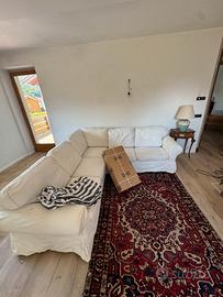 Divano angolare Ektorp IKEA usato 4/5 posti