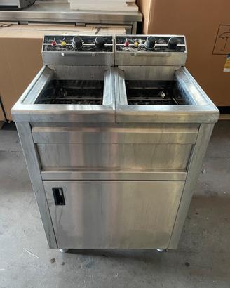 Friggitrice doppia vasca 8+8 220volt