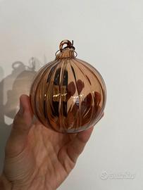 Palla natalizia in vetro J-line