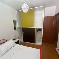 Armadio con ante scorrevoli + letto matrimoniale