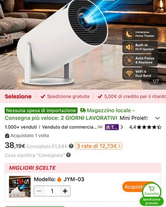 Mini Proiettore