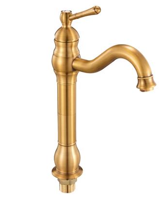 Rubinetto Monocomando Lavello in Ottone Massiccio