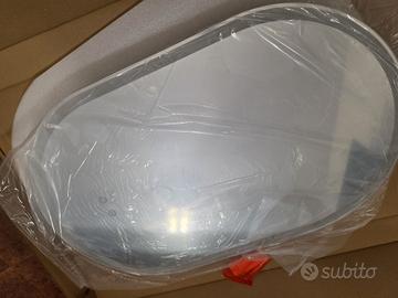 Olyvren specchio bagno LED ovale 50x80  