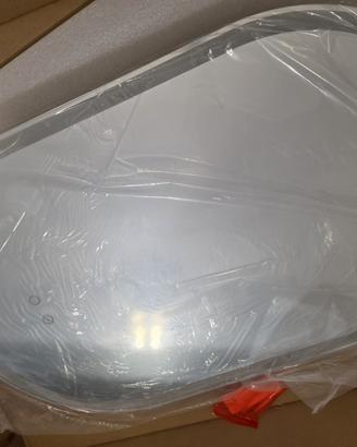 Olyvren specchio bagno LED ovale 50x80  