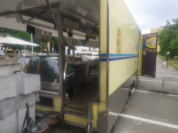 Rimorchio carrello food