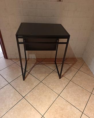 Tavolino nero allungabile Ikea