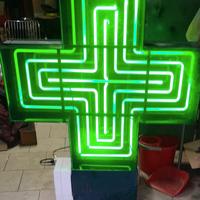 insegna luminosa FARMACIA vintage 