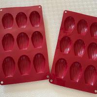 Formine dolci madeleine in silicone